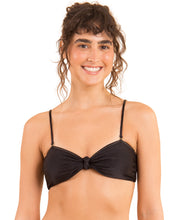 Carica l&#39;immagine nel visualizzatore di Gallery, Top Shimmer-Black Bandeau-Joy
