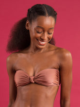 Carica l&#39;immagine nel visualizzatore di Gallery, Top Shimmer-Copper Bandeau-Joy
