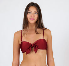 Carica l&#39;immagine nel visualizzatore di Gallery, Top Shimmer-Divino Bandeau-Knot
