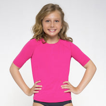 Carica l&#39;immagine nel visualizzatore di Gallery, Gallery: Uv Line T-Shirt Camiseta Kids Uvpro Mc Pink Upf50+
