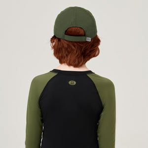 Model Back: Uv Line Casquette Cap Teen Colors Verde Militar Upf50+