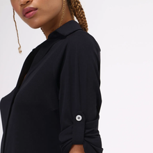 Carica l&#39;immagine nel visualizzatore di Gallery, Image 04: Uv Line Robe De Plage Copenhagen Fpu50+ Shirtdress Black Uv
