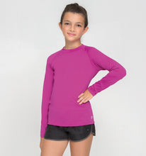 Carica l&#39;immagine nel visualizzatore di Gallery, Image 02: Uv Line T-Shirt Kids Fpu50+ Uvpro Long Sleeve T-Shirt Pink Uv
