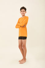 Carica l&#39;immagine nel visualizzatore di Gallery, Image 03: Uv Line T-Shirt Kids Longsleeve Uvpro Laranja
