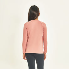 Carica l&#39;immagine nel visualizzatore di Gallery, Model Back: Uv Line T-Shirt Longsleeve Uprpo Inf Rose Upf50+
