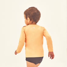Carica l&#39;immagine nel visualizzatore di Gallery, Model Back: Uv Line Maillot De Bain Bébé Rash Guard Baby Solar Upf50+
