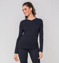 Carica l&#39;immagine nel visualizzatore di Gallery, Image 02: Uv Line Fitness Haut Sport Fit Preto Fem
