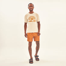 Carica l&#39;immagine nel visualizzatore di Gallery, Model Front: Uv Line Fitness Haut T-Shirt Solar Off White Upf50+
