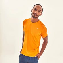 Carica l&#39;immagine nel visualizzatore di Gallery, Image 03: Uv Line T-Shirt Pour Homme T-Shirt Sport Fit Orange Upf50+
