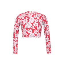 Carica l'immagine nel visualizzatore di Gallery, Product Front: Wednesday In Hawaii By Rio De Sol Haut Top Pua-Hibiscus Reef
