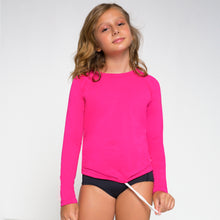 Carica l&#39;immagine nel visualizzatore di Gallery, Camiseta Kids Uvpro ML Pink UPF50+
