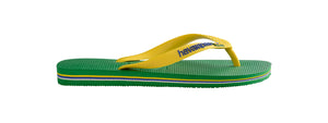 Havaianas Brasil Logo Green