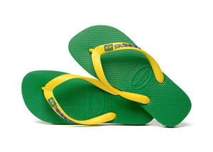 Havaianas Brasil Logo Green