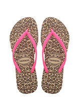 Carica l&#39;immagine nel visualizzatore di Gallery, Havaianas Slim Animals Sandgrey/Pink
