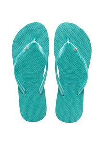 Havaianas Slim Crystal Sw Lake Green