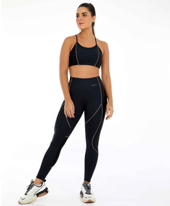 Legging Hyper Recortes Atlanta Preto