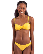 Carica l&#39;immagine nel visualizzatore di Gallery, Set Malibu-Yellow Bandeau-Duo Essential
