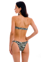 Carica l&#39;immagine nel visualizzatore di Gallery, Set Wild-Black Bandeau-Reto High-Leg
