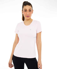 Carica l&#39;immagine nel visualizzatore di Gallery, T-Shirt Skin Fit Recortes Com Refletivos Branco Optico
