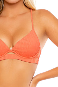 Top River Underwire Costal Coral