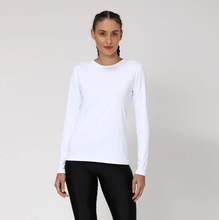 Carica l&#39;immagine nel visualizzatore di Gallery, Women FPU50+ Uvpro Long Sleeve T-Shirt White Uv

